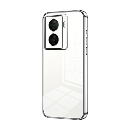 vivo iQOO Z7x Case - Transparent Plating & Precision Hole Design for Luxury and Protection-buycases.co.uk