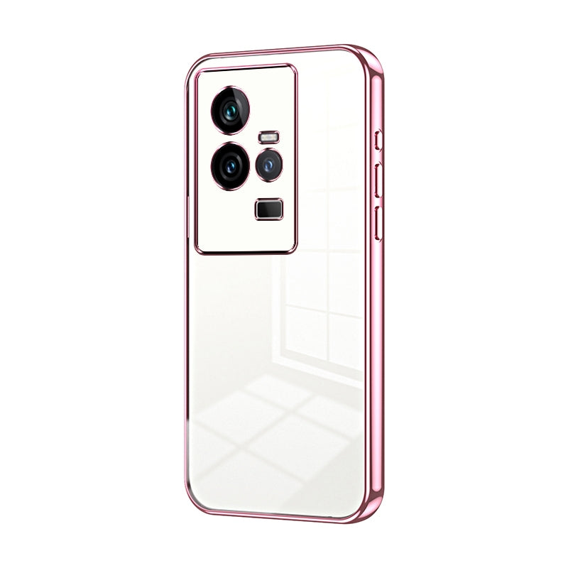 vivo iQOO 11 Case - Transparent Plating & Precision Hole Design for Luxury and Protection-buycases.co.uk