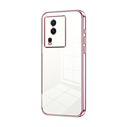 vivo iQOO Neo7 Case - Transparent Plating & Precision Hole Design for Luxury and Protection-buycases.co.uk