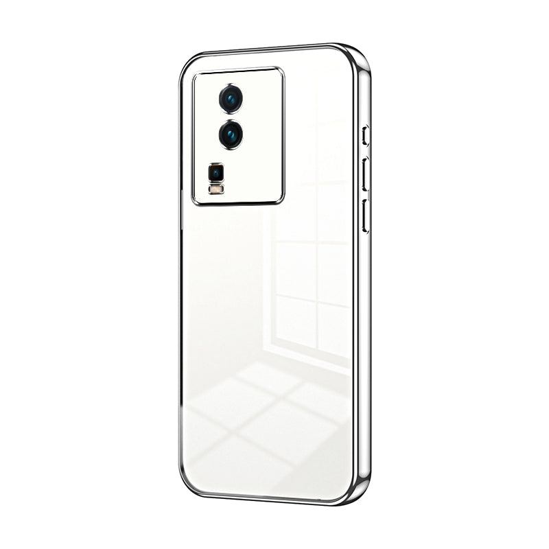 vivo iQOO Neo7 Case - Transparent Plating & Precision Hole Design for Luxury and Protection-buycases.co.uk