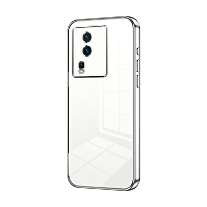 vivo iQOO Neo7 Case - Transparent Plating & Precision Hole Design for Luxury and Protection-buycases.co.uk
