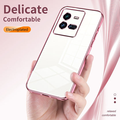 vivo iQOO 10 Pro Case - Transparent Plating & Precision Hole Design for Luxury and Protection-buycases.co.uk