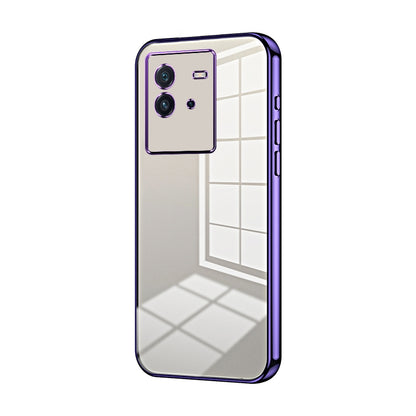 vivo iQOO Neo6 Case - Transparent Plating & Precision Hole Design for Luxury and Protection-buycases.co.uk