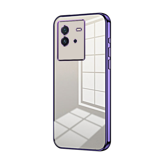 vivo iQOO Neo6 Case - Transparent Plating & Precision Hole Design for Luxury and Protection-buycases.co.uk