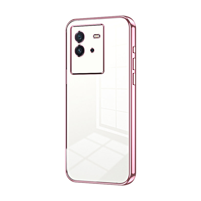 vivo iQOO Neo6 Case - Transparent Plating & Precision Hole Design for Luxury and Protection-buycases.co.uk