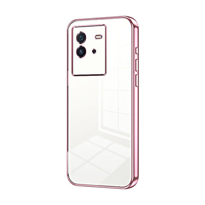 vivo iQOO Neo6 Case - Transparent Plating & Precision Hole Design for Luxury and Protection-buycases.co.uk