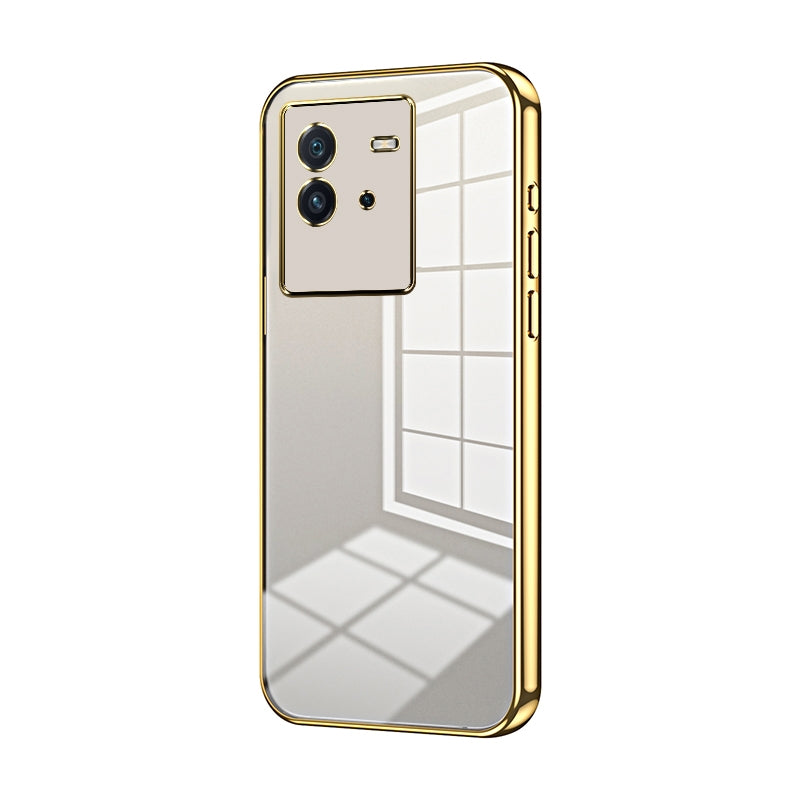 vivo iQOO Neo6 Case - Transparent Plating & Precision Hole Design for Luxury and Protection-buycases.co.uk