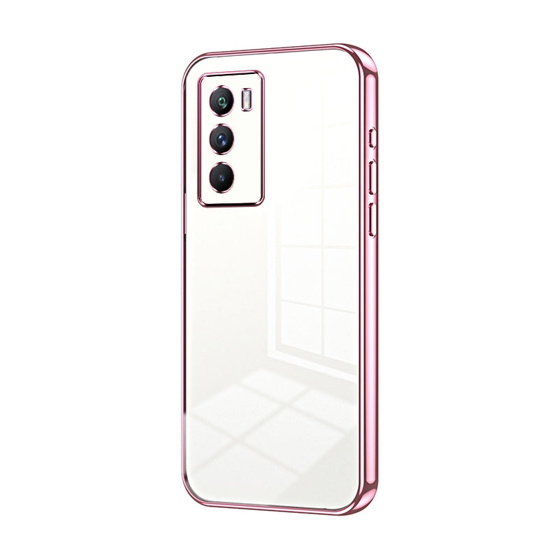 vivo iQOO Neo5 S Case - Transparent Plating & Precision Hole Design for Luxury and Protection-buycases.co.uk