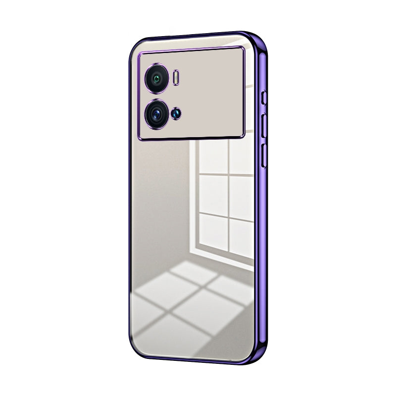 vivo iQOO 9 Pro Case - Transparent Plating & Precision Hole Design for Luxury and Protection-buycases.co.uk