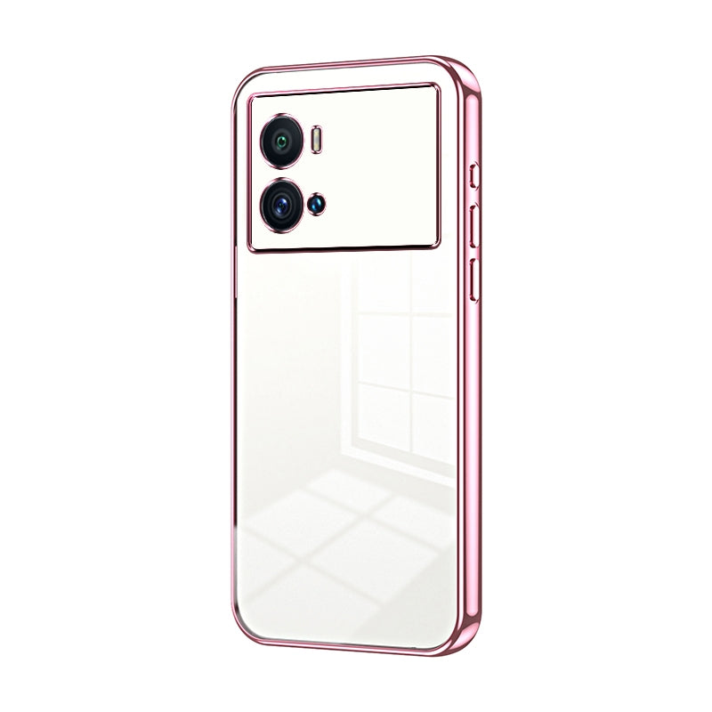 vivo iQOO 9 Pro Case - Transparent Plating & Precision Hole Design for Luxury and Protection-buycases.co.uk