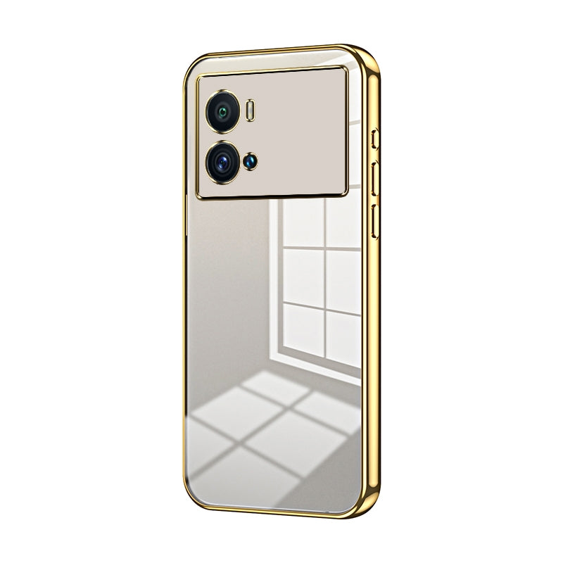 vivo iQOO 9 Pro Case - Transparent Plating & Precision Hole Design for Luxury and Protection-buycases.co.uk