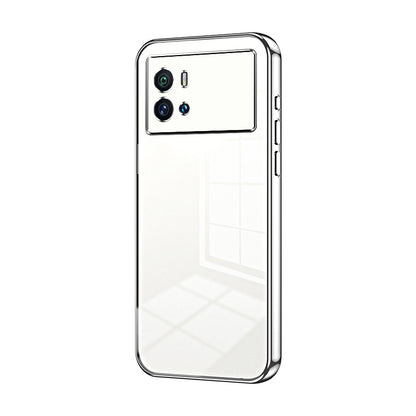 vivo iQOO 9 Case - Transparent Plating & Precision Hole Design for Luxury and Protection-buycases.co.uk