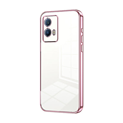vivo iQOO U5 Case - Transparent Plating & Precision Hole Design for Luxury and Protection-buycases.co.uk