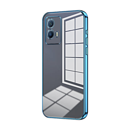 vivo iQOO U5 Case - Transparent Plating & Precision Hole Design for Luxury and Protection-buycases.co.uk
