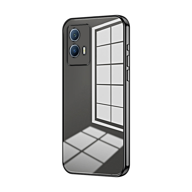 vivo iQOO U5 Case - Transparent Plating & Precision Hole Design for Luxury and Protection-buycases.co.uk