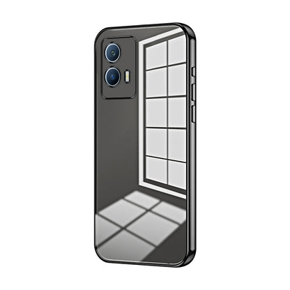 vivo iQOO U5 Case - Transparent Plating & Precision Hole Design for Luxury and Protection-buycases.co.uk