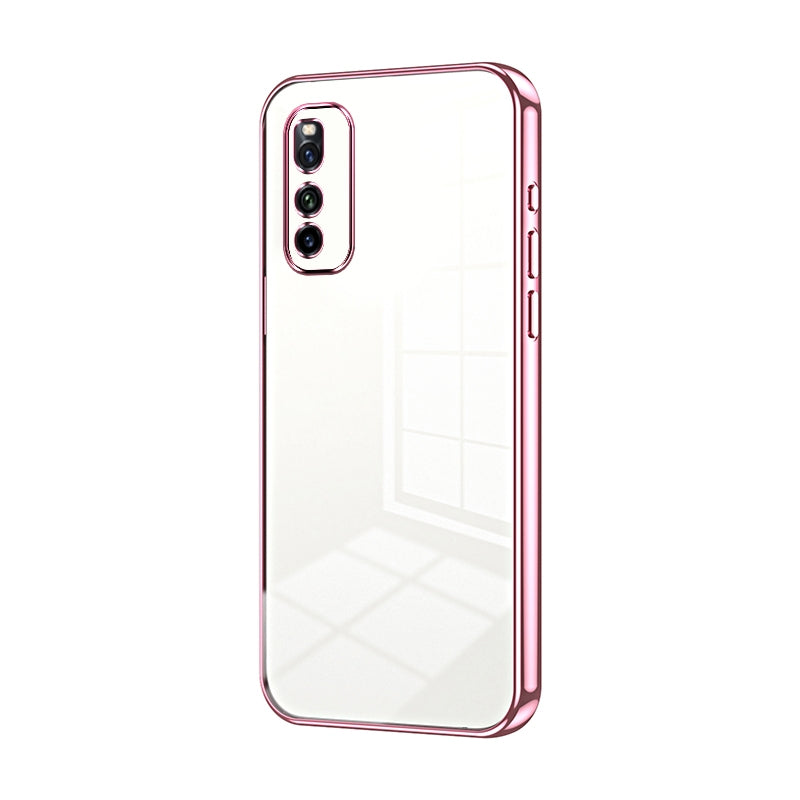 vivo iQOO Neo5 Lite Case - Transparent Plating & Precision Hole Design for Luxury and Protection-buycases.co.uk