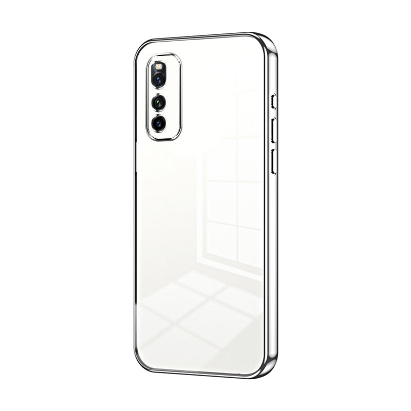 vivo iQOO Z1 Case - Transparent Plating & Precision Hole Design for Luxury and Protection-buycases.co.uk