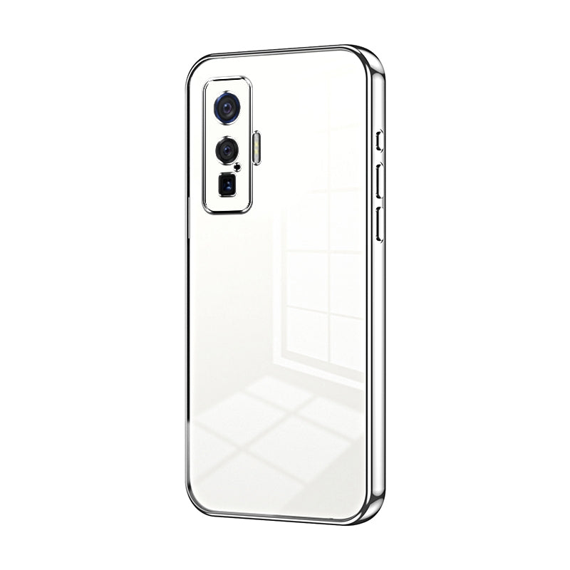 vivo iQOO 5 Pro Case - Transparent Plating & Precision Hole Design for Luxury and Protection-buycases.co.uk