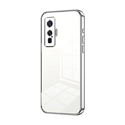 vivo iQOO 5 Pro Case - Transparent Plating & Precision Hole Design for Luxury and Protection-buycases.co.uk