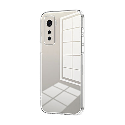 vivo iQOO 5 Case - Transparent Plating & Precision Hole Design for Luxury and Protection-buycases.co.uk