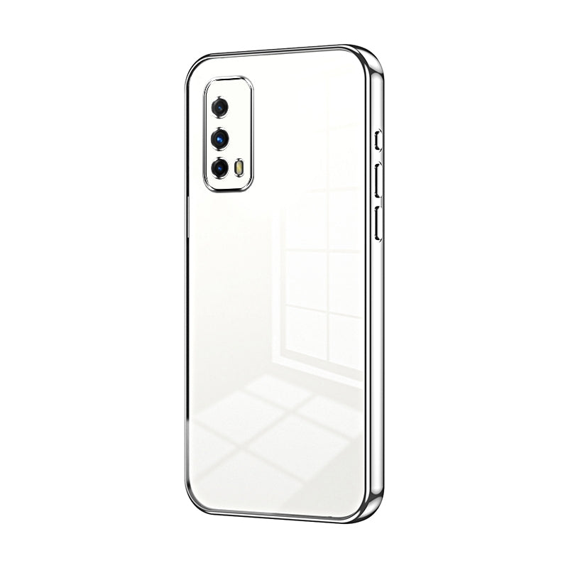 vivo iQOO Z1X Case - Transparent Plating & Precision Hole Design for Luxury and Protection-buycases.co.uk