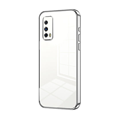 vivo iQOO Z1X Case - Transparent Plating & Precision Hole Design for Luxury and Protection-buycases.co.uk