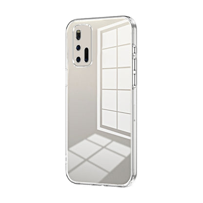 vivo iQOO 3 5G Case - Transparent Plating & Precision Hole Design for Luxury and Protection-buycases.co.uk
