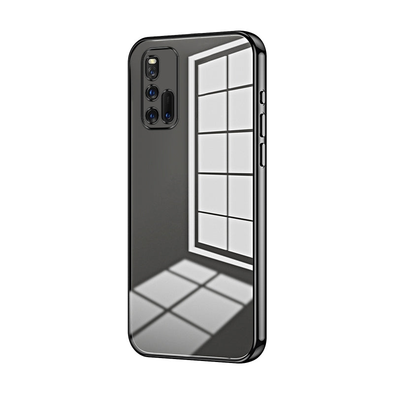 vivo iQOO 3 5G Case - Transparent Plating & Precision Hole Design for Luxury and Protection-buycases.co.uk