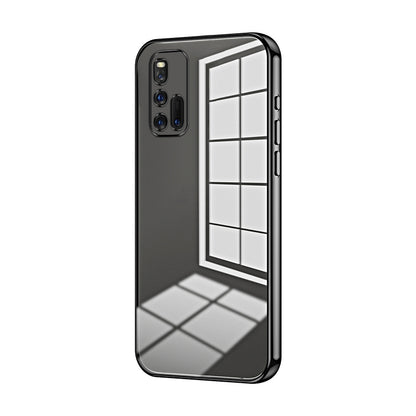 vivo iQOO 3 5G Case - Transparent Plating & Precision Hole Design for Luxury and Protection-buycases.co.uk