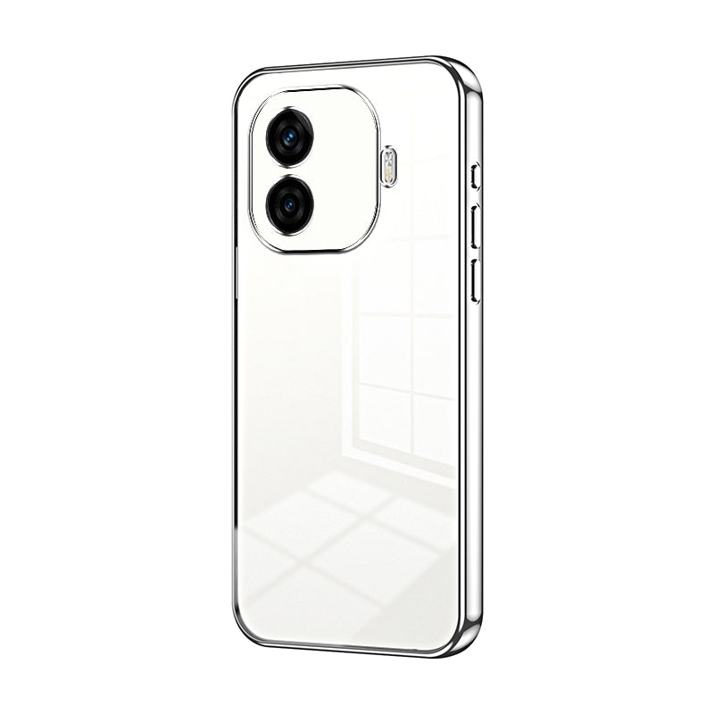 vivo iQOO Z9 Case - Transparent Plating & Precision Hole Design for Luxury and Protection-buycases.co.uk