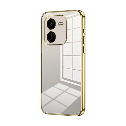vivo iQOO Z9x Case - Transparent Plating & Precision Hole Design for Luxury and Protection-buycases.co.uk