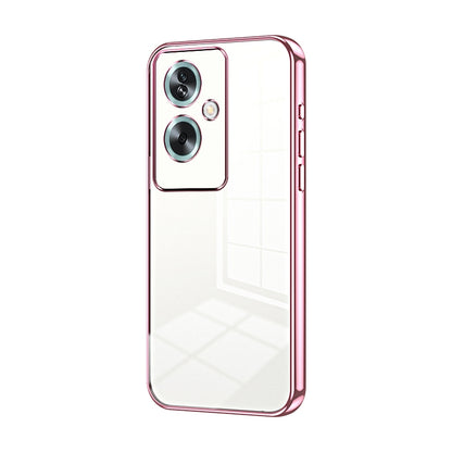 OPPO A79 5G Case - Transparent Plating & Precision Hole Design for Luxury and Protection-buycases.co.uk