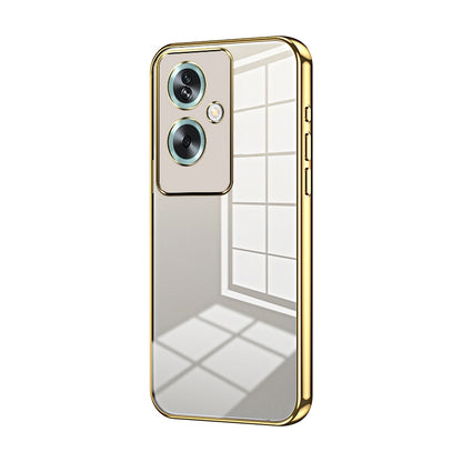 OPPO A79 5G Case - Transparent Plating & Precision Hole Design for Luxury and Protection-buycases.co.uk