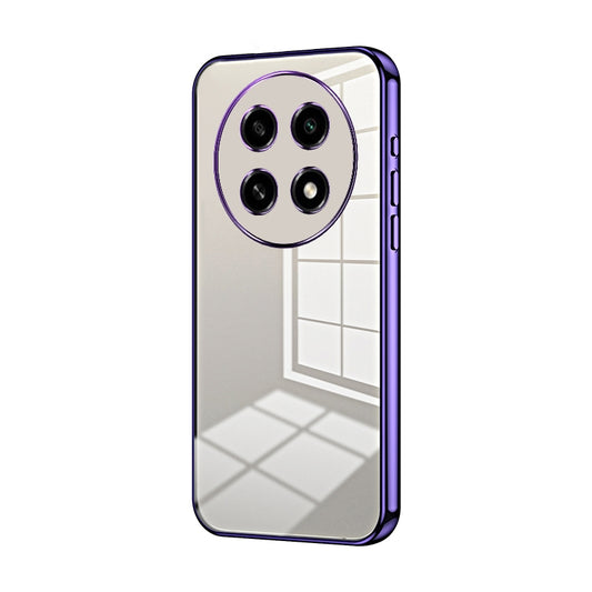 OPPO A2 Pro Case - Transparent Plating & Precision Hole Design for Luxury and Protection-buycases.co.uk