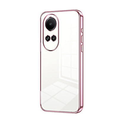 OPPO Reno10 Pro 5G Global Case - Transparent Plating & Precision Hole Design for Luxury and Protection-buycases.co.uk