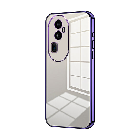 OPPO Reno10 Pro+ Case - Transparent Plating & Precision Hole Design for Luxury and Protection-buycases.co.uk