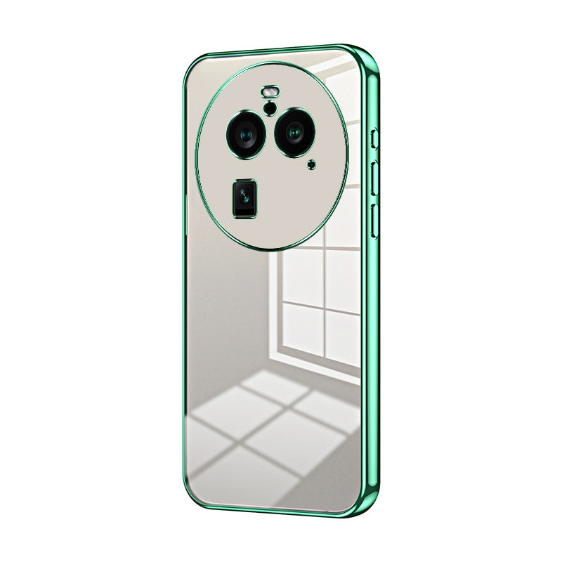 OPPO Find X6 Pro Case - Transparent Plating & Precision Hole Design for Luxury and Protection-buycases.co.uk