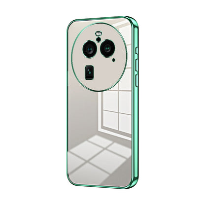 OPPO Find X6 Pro Case - Transparent Plating & Precision Hole Design for Luxury and Protection-buycases.co.uk