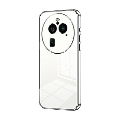 OPPO Find X6 Pro Case - Transparent Plating & Precision Hole Design for Luxury and Protection-buycases.co.uk