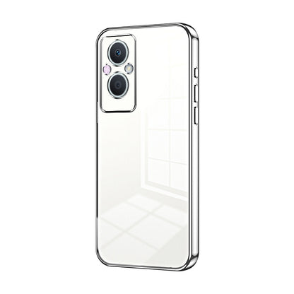 OPPO F21 Pro 5G Case - Transparent Plating & Precision Hole Design for Luxury and Protection-buycases.co.uk