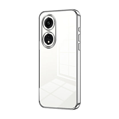 OPPO A1 Pro Case - Transparent Plating & Precision Hole Design for Luxury and Protection-buycases.co.uk