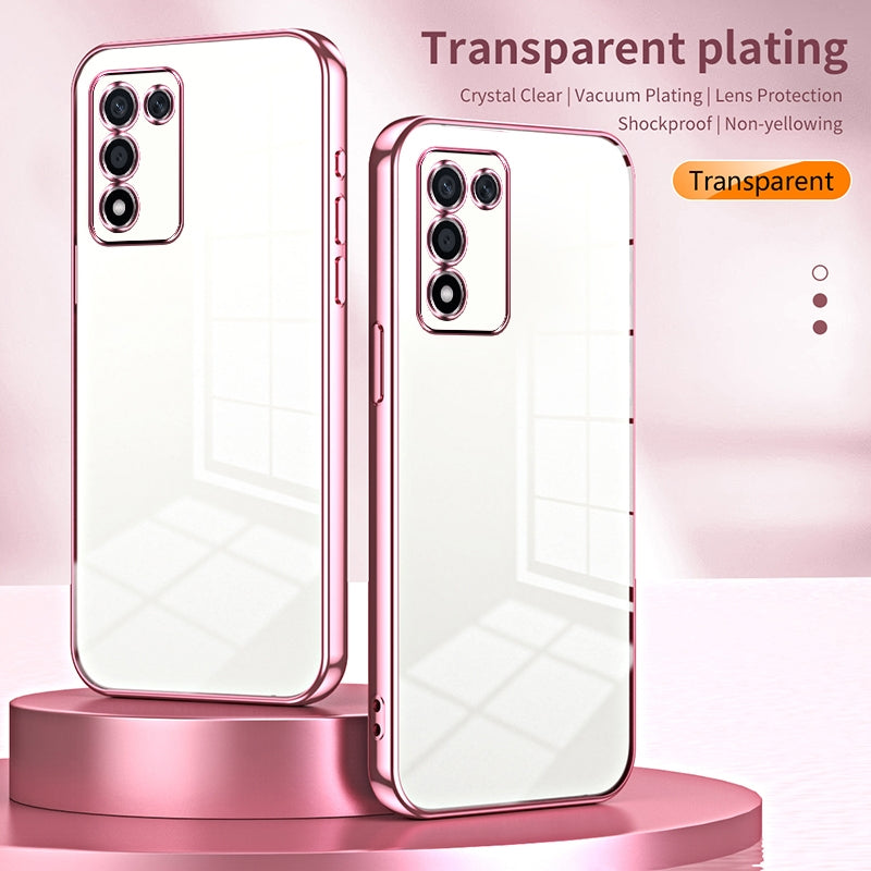 OPPO K9s Case - Transparent Plating & Precision Hole Design for Luxury and Protection-buycases.co.uk