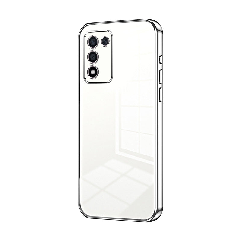 OPPO K10 Energy Case - Transparent Plating & Precision Hole Design for Luxury and Protection-buycases.co.uk