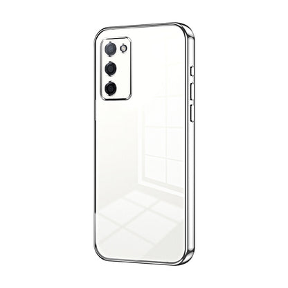 OPPO A55 5G Case - Transparent Plating & Precision Hole Design for Luxury and Protection-buycases.co.uk