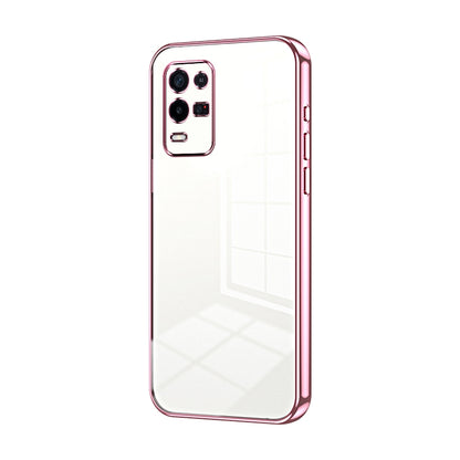 OPPO K9x Case - Transparent Plating & Precision Hole Design for Luxury and Protection-buycases.co.uk