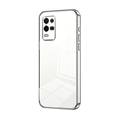 OPPO K9x Case - Transparent Plating & Precision Hole Design for Luxury and Protection-buycases.co.uk