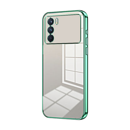 OPPO K9 Pro Case - Transparent Plating & Precision Hole Design for Luxury and Protection-buycases.co.uk