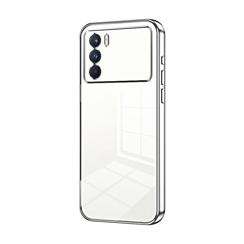 OPPO K9 Pro Case - Transparent Plating & Precision Hole Design for Luxury and Protection-buycases.co.uk