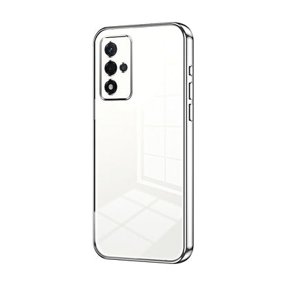 OPPO A93s 5G Case - Transparent Plating & Precision Hole Design for Luxury and Protection-buycases.co.uk